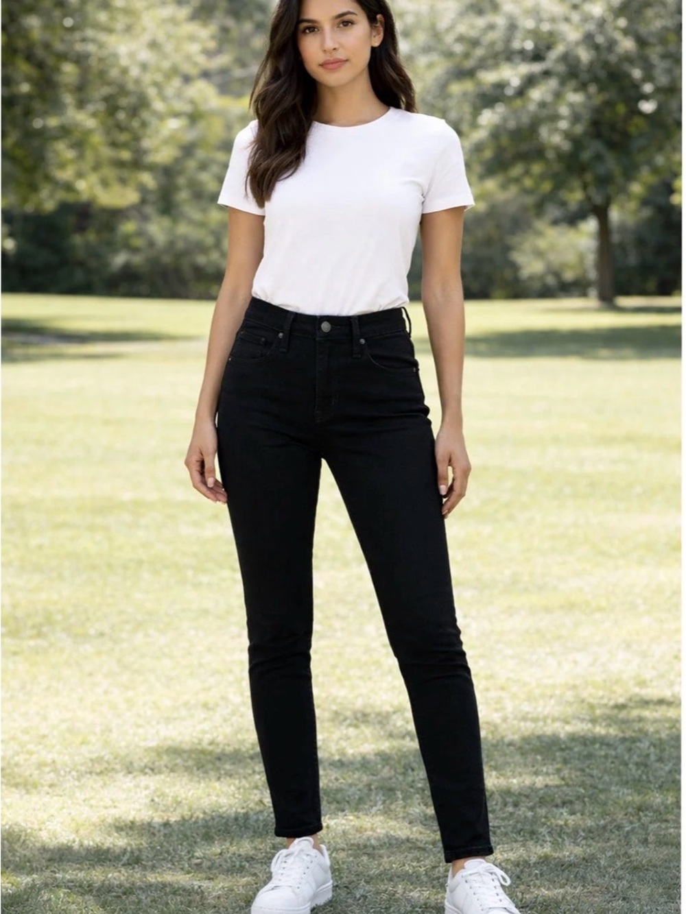 New d. jeans Black Ankle high waist Jeans - Plus size